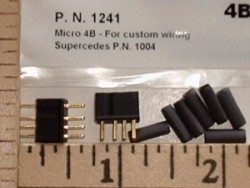 DEANS 4 Pin Connector Pair