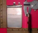 Kokam Lithium Polymer 2500 Single Cell