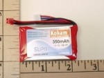 <b>Kokam Lithium Polymer 3S 350 mah 20C</b>