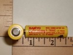 NiCad N-700-AAC   AA  Single Cell Button End - Product Image