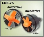 EDF75-400 w/3045 x 4 blade rotor