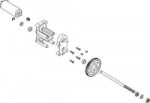 GWS Gear Box Frame/Case  IPS-5A for A-F IPS Type Single Motor