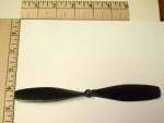 <b>MM Glider Tech 7.25 x 6" Black Plastic Prop</b>