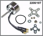 <b>GWS Brushless Outrunner Motor 2208-18T-1050</b>