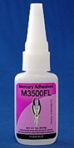 <b>Mercury M3500FL Flexible adhesive 1 OZ</b>