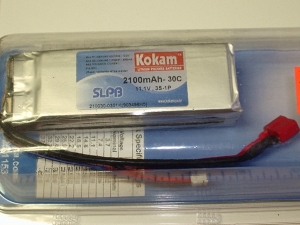<b>Kokam 3S1P 2100 mAh High Discharge 30C Till It's Gone Special!!!</b>