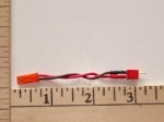 Deans 2 Pin Polarized Battery to BEC/JST ESC Pigtail