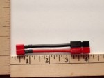 Anderson/Sermos Battery to Deans Ultra ESC Adapter