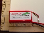 <b>Radical RC Lithium Polymer 3S1P 1000 mAh High Discharge 25/30C</b>