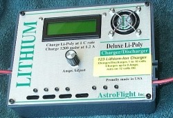 Astro Flight 123 Lithium Iron Ferrite Phosphate Charger