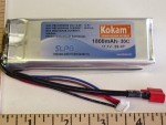 <b>Kokam 3S 1800 mAh 30C High Discharge LIPO, 'Til It's Gone Special!!!</b>