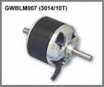 <b>GWS Brushless Outrunner Motor 3014/10T CNC</b>