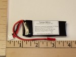 <b>Tenergy 900mAh 2 Cell LiPo High Drain 25C</b>