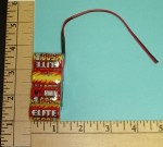 Elite 1500mAh High Drain 4 Cell 2/3A NiMH 4.8v Battery Flat RX Pack