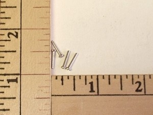 <b>GWS Gearbox / Servo Mounting Screws, Pack of 4</b>