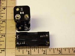 4 AAA Cell Battery Holder w/ Snap On Type Connector