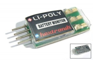 Hextronik Li-Poly Battery Monitor for 3S LiPo