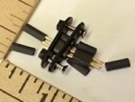 DEANS 2 Pin mini polarized Charging Jack Set