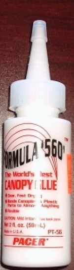 <b>Pacer Formula '560' Canopy Glue, 2oz.</b>