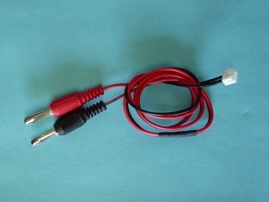 <b>JR/SPecktrum White TX Plug Direct Charge Cord</b>