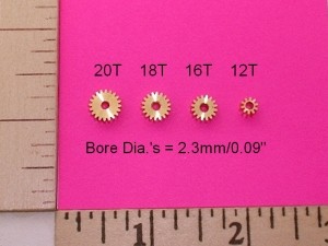 <b>Pinion Gear 18T/3.2 I.D. Press On</b>