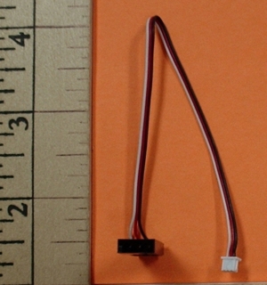 <b>Adapter Futaba J servo to Male Futaba Micro 2.4G RX</b>