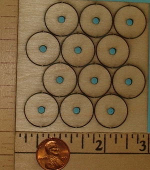 <b>#6 x 1/64" Ply Fender Washer 12 pack</b>