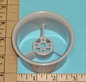 EDF64-300H & 2028 64mm outer fan housing - Gray