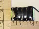 Radical RC 400mah NiMH 5-2/3 AAA Cell 6V Flat Pack