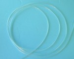 3/64"/1.0mm PVC Thick Wall Semi-Flexible Clear Shrink Tubing for Wires, 3-Foot Pc