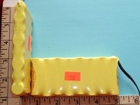 Radical RC 700mah NiCad 8-AA cell 9.6V Flat TX Pack