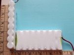 Sanyo 1100mah NiCad 8-AA cell 9.6V Flat TX Pack