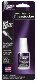 <b>Flash Thread Locker Low Strength Purple</b>