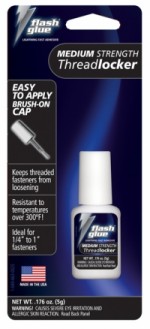 <b>Flash Thread Locker Medium Strength Blue</b>