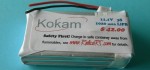 <b>Kokam 1020 3S 4C Pack</b>