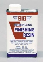 <b>Sig Quick Filling Finish Resin</b>