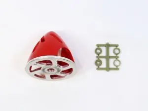 Air-Flow Spinner with Lightened Aluminum Backplate, 51mm (2")