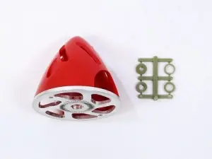 Air-Flow Spinner with Lightened Aluminum Backplate, 57mm (2-1/4")