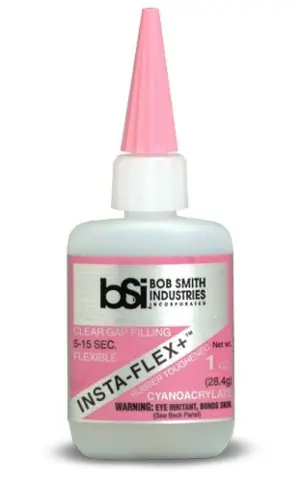 Insta-Flex+(TM) Flexible CA Clear Rubber-toughened, 1oz
