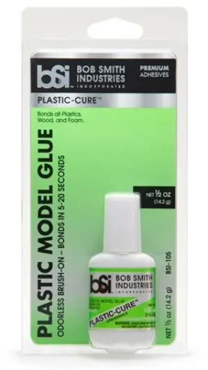 Plastic-Cure(TM) Plastic Model Glue