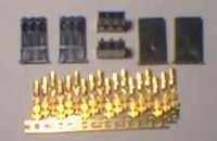 Male Radio Connector Pins & Shells Kit Airtronics X(old)