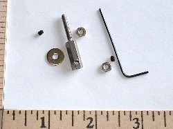 GWS Stainless Steel 2mm Prop Adaptor