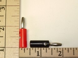 Standard Banana Male Set, Red & Black