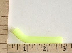 Radical RC Silicone Exhaust Deflector for .10 to .15 Size Engines Yellow 6MM