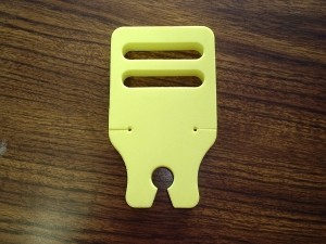 Radical RC Heli Rotor Blade Holder 30, Yellow