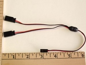 Servo Y Harness Futaba Standard 26ga