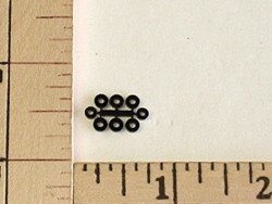 RRC Press On Wheel Retainers, Set of 8. Two Sizes.