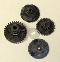 Hitec 55004 HS-475HB/5475HB Karbonite Gear Set