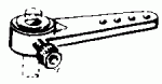 Du-Bro Nose Gear 5/32" Steering Arm, 1-1/4" Long