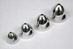 MPI 38mm (1.50") E-Spinner Reverse Pitch Bar-Stock Aluminum Shiny Finish, LAST ONES!